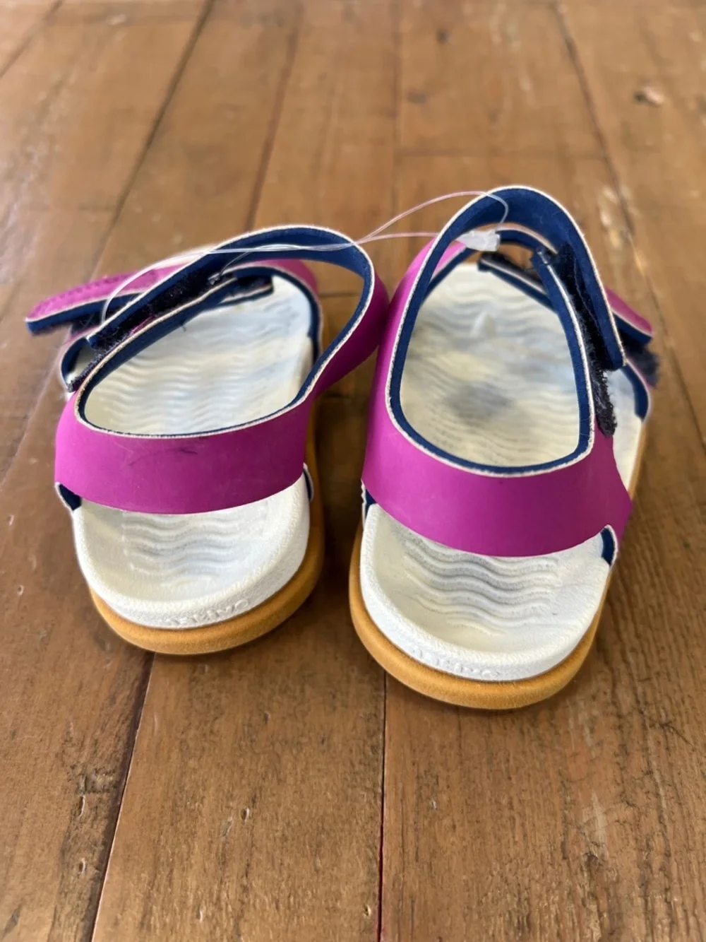 Native Charley hook and loop waterproof sandals little kid 4 purple